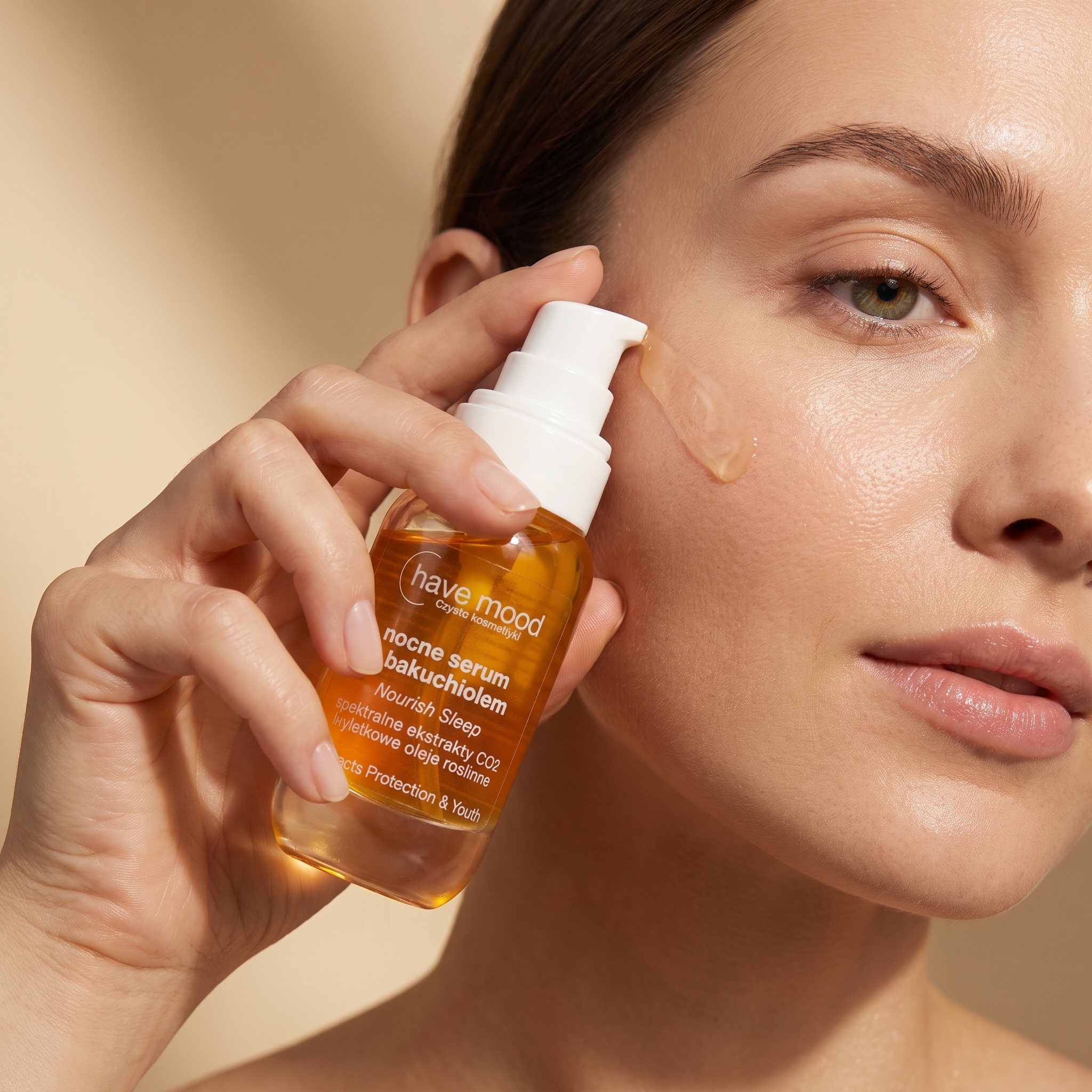nocne serum z bakuchiolem Nourish Sleep